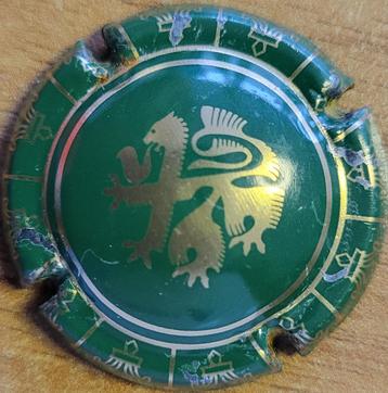 Champagnecapsule Union Champagne Saint-Gall groen&goud nr.03 beschikbaar voor biedingen