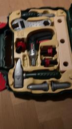 Bosch Kinder Boorset met Gereedschapskoffer, Ophalen of Verzenden, Zo goed als nieuw, Bouwen, Met geluid