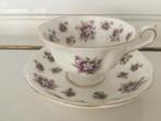 Royal Albert SWEET VIOLETS AVON THEEKOPJES, Ophalen of Verzenden, Nieuw, Porselein, Kop en/of schotel