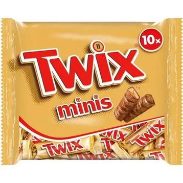 50 zakken Twix minis beschikbaar voor biedingen