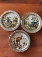 Antieke porselein onderzetters, Ophalen, Zo goed als nieuw, Glas of Kopje