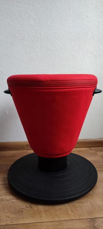 Vintage Ikea Egil Kruk Draaikruk Olle Lundberg Rood & Zwart beschikbaar voor biedingen