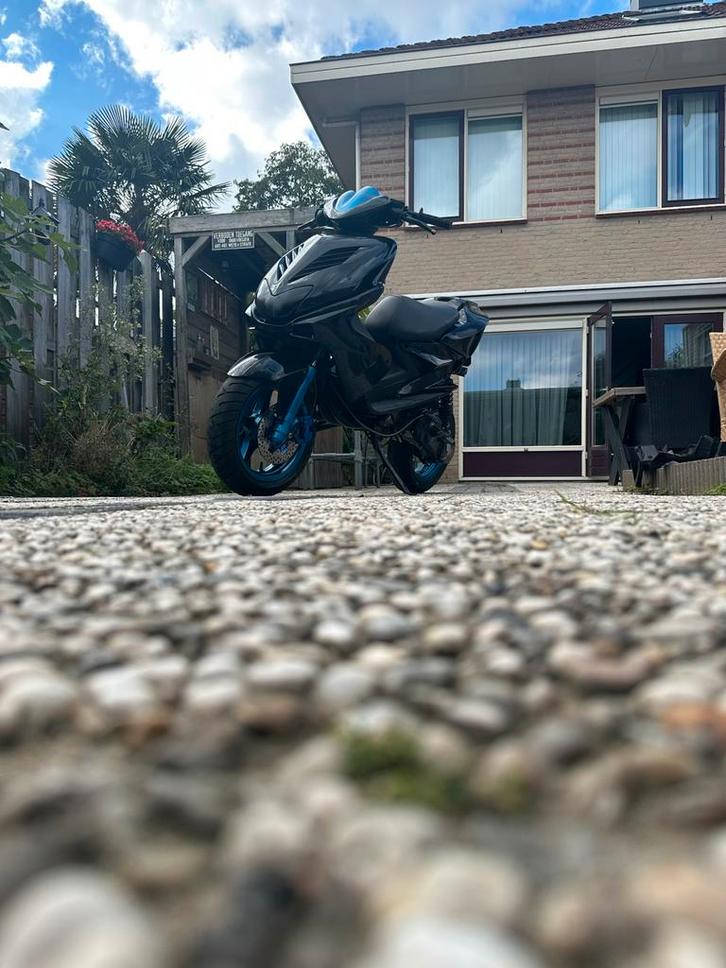 Yamaha Aerox stage 2 MHR 70cc, Fietsen en Brommers, Scooters | Yamaha, Zo goed als nieuw, Aerox, Tweetakt, Ophalen
