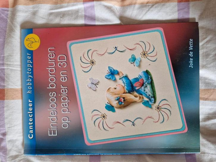 Borduren op kaarten, Hobby en Vrije tijd, Kaarten | Zelf maken, Zo goed als nieuw, Overige typen, Overige thema's, Ophalen of Verzenden