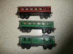 9X Originele TRIX wagons + Trix druk schakelaars, Gelijkstroom, Trix, Wagon, Ophalen of Verzenden