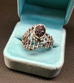 **opheffing**Schitterende artistieke ring met caarborundum, Sieraden, Tassen en Uiterlijk, Ringen, 20 of groter, Verzenden, Nieuw
