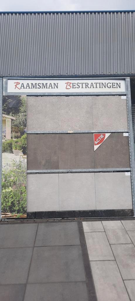 Keramische tegels 60x60x3, Tuin en Terras, Tegels en Klinkers, Ophalen