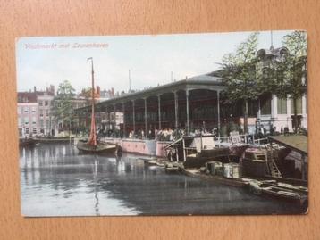 Rotterdam - 1910 - Vischmarkt met Leuvenhaven beschikbaar voor biedingen