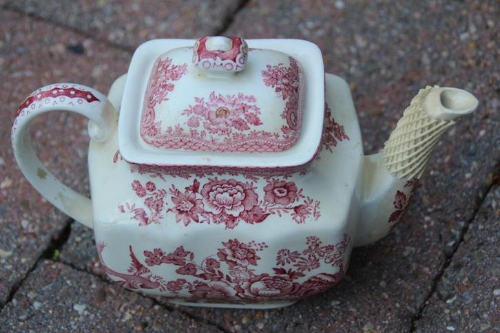 theepot wedgewood asiatic pheasants, Antiek en Kunst, Antiek | Servies los, Ophalen of Verzenden