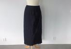 Donkerblauwe linnen overslag rok van Far Hills in maat 42, Kleding | Dames, Blauw, Maat 42/44 (L), Nieuw, Far Hills