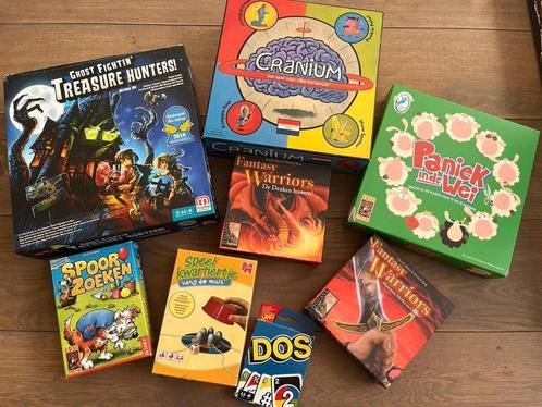 Mooi pakket bordspellen 8x, Hobby en Vrije tijd, Gezelschapsspellen | Bordspellen, Gebruikt, Een of twee spelers, Drie of vier spelers