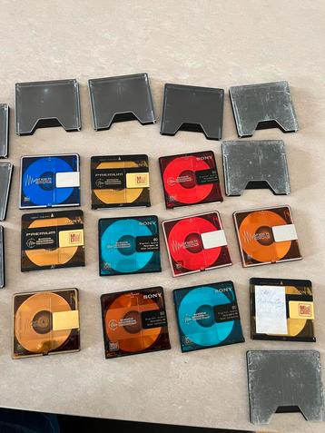 Sony Minidiscs - Diverse Kleuren en Modellen beschikbaar voor biedingen