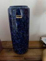 Hele mooie vaas kobalt blauw gevlekt, Huis en Inrichting, Woonaccessoires | Vazen, Blauw, Ophalen of Verzenden, Minder dan 50 cm