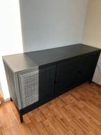 Dressoir Alain Webbing 3 deurs zwart, Huis en Inrichting, Ophalen of Verzenden, Zo goed als nieuw, 25 tot 50 cm