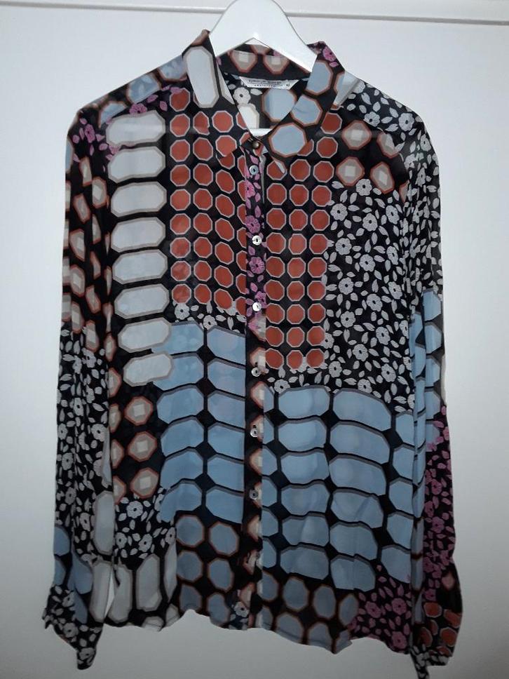 Summum Woman Gekleurde Blouse Met Print Maat 42, Kleding | Dames, Blouses en Tunieken, Nieuw, Maat 42/44 (L), Overige kleuren