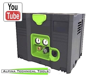 8 Bar olie vrij compressorSYM 150-8-6 in Systainer (festool) beschikbaar voor biedingen