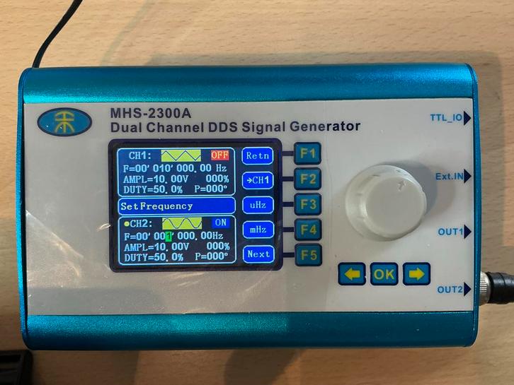 DDS Functiegenerator 5MHz Nieuwstaat, Doe-het-zelf en Verbouw, Meetapparatuur, Nieuw, Ophalen of Verzenden