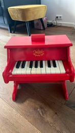 Kinder piano hout rood, Gebruikt, Ophalen of Verzenden