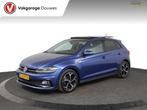 Volkswagen Polo 1.0 TSI Highline | R-Line | NAP | Automaat |, Auto's, Euro 6, 95 pk, Blauw, Origineel Nederlands