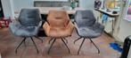 3 Mooie Draaibare Eetkamerstoelen, Ophalen, Overige materialen, Gebruikt, Overige kleuren
