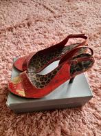 La strada sandaal hoog elegant maat 39, La Strada, Gedragen, Rood, Sandalen of Muiltjes