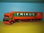 (ML)  Frikus  MERCEDES met oplegger  merkloos (Kibri?), Hobby en Vrije tijd, Modelauto's | 1:87, Ophalen of Verzenden, Zo goed als nieuw