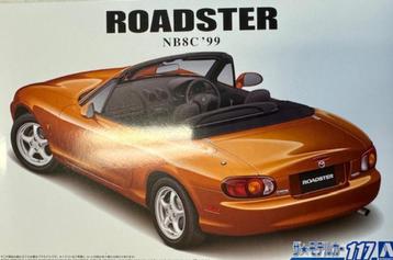 Coelianmodels, Aoshima 05792, Mazda MX 5 '99 , 1/24, € 32,99 beschikbaar voor biedingen