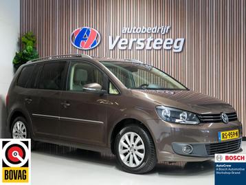 Volkswagen Touran 1.6 TDI Highline BlueMotion 7p. |leer|stoe beschikbaar voor biedingen