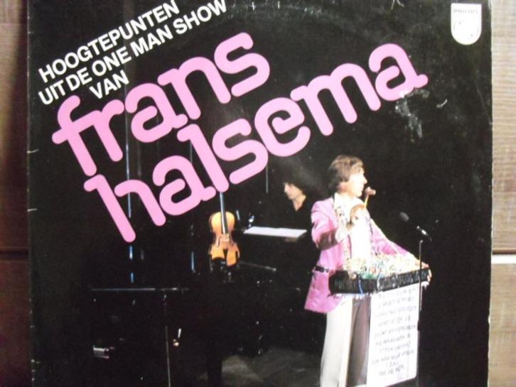 Frans Halsema "Hoogtepunten Uit De One Man Show" LP, Cd's en Dvd's, Vinyl | Nederlandstalig, Gebruikt, Levenslied of Smartlap