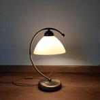 Mooie schemerlamp tafellamp bureaulamp, Huis en Inrichting, Lampen | Tafellampen, Ophalen of Verzenden, Zo goed als nieuw, Glas