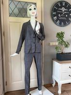 Studio Anneloes pak, zwart/wit, travelstof, L/XXL, Kleding | Dames, Jasjes, Kostuums en Pakken, Kostuum of Pak, Zwart, Maat 42/44 (L)