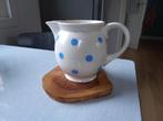 Oude water/melkkan met blauwe stippen, Antiek en Kunst, Ophalen of Verzenden
