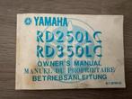 Yamaha RD250LC/RD350LC Handleiding, Motoren, Handleidingen en Instructieboekjes, Ophalen, Yamaha
