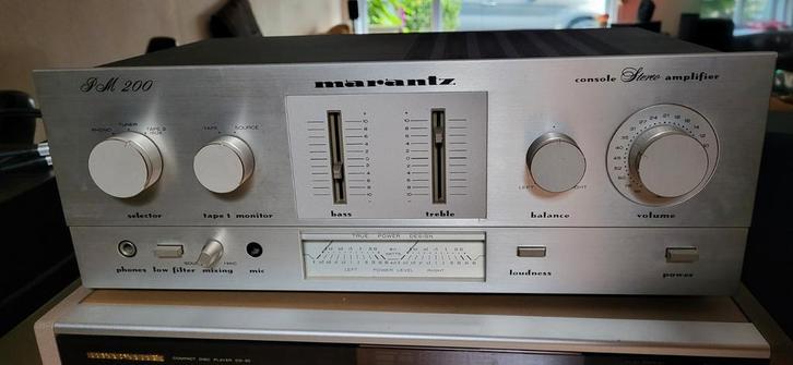 Marantz PM 200 Versterker - Vintage Topklasse!, Audio, Tv en Foto, Versterkers en Receivers, Ophalen