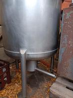 Te koop rvs tankje en trechter, Ophalen of Verzenden