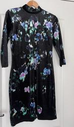 Hema chinees model fluwelen jurk S, Kleding | Dames, Nieuw, Ophalen of Verzenden, Knielengte, Maat 36 (S)