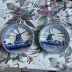 Delfts Blauw Wandbordjes - Set van 2, Ophalen of Verzenden