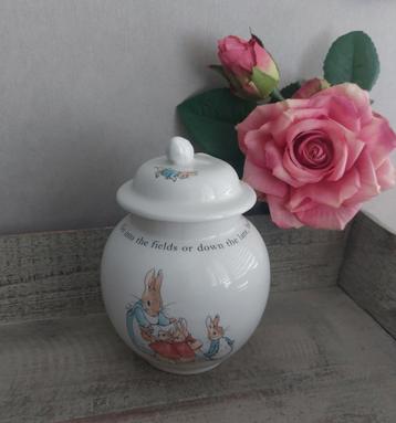 Wedgwood Beatrix Potter Peter Rabbit suikerpot  beschikbaar voor biedingen