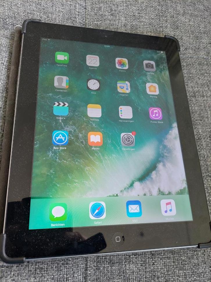 Apple iPad 4 - 16GB - Zwart - WiFi, Computers en Software, Apple iPads, Ophalen of Verzenden