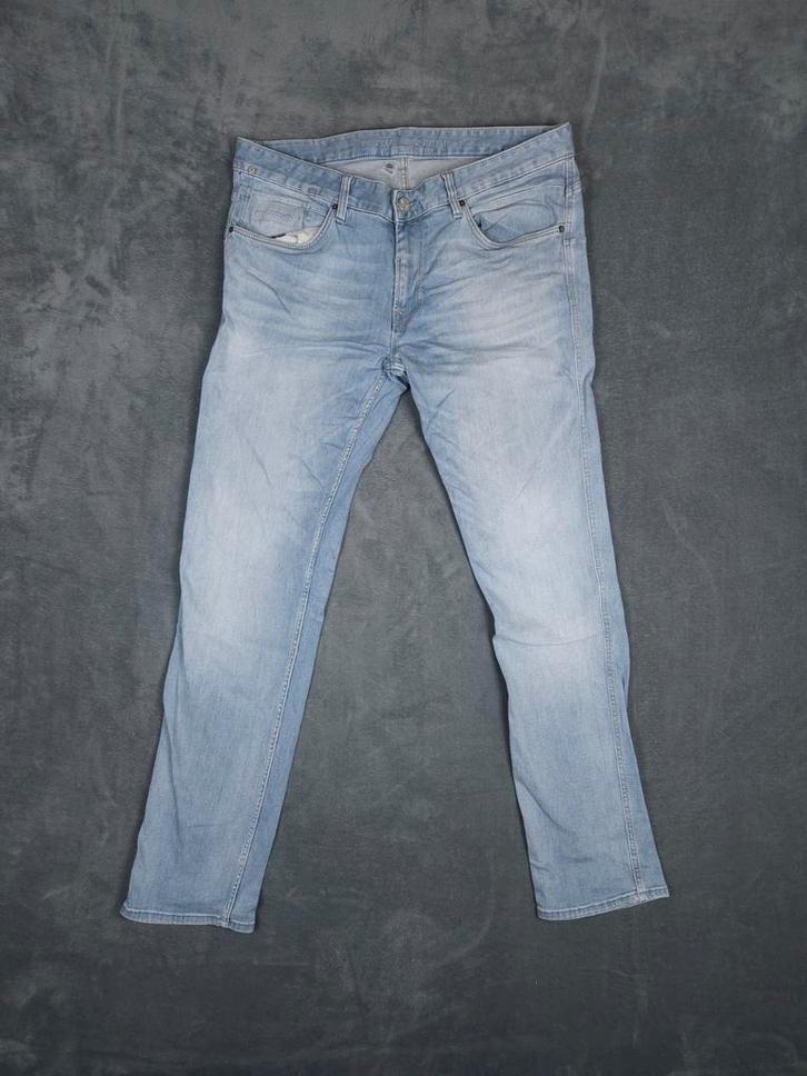 PME Legend Broek Nightflight W38 L34 Lichtblauw Pall Mall, Kleding | Heren, Spijkerbroeken en Jeans, Gedragen, W36 - W38 (confectie 52/54)