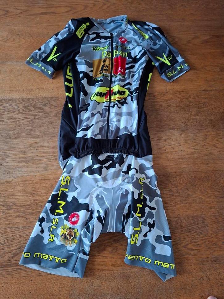 Castelli Da Pian Speedsuit XXL, Fietsen en Brommers, Fietsaccessoires | Fietskleding, Zo goed als nieuw, Bovenkleding, XXL, Ophalen of Verzenden