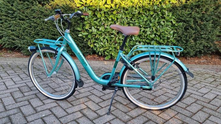 Batavus Star DR3 turquoise 38/24, Fietsen en Brommers, Fietsen | Kinderfietsjes, Zo goed als nieuw, 20 inch of meer, Ophalen