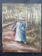 Reproductie Two Girls with Parasols van John Singer Sargent, Ophalen of Verzenden