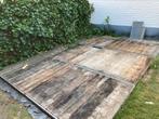 6 steenschotten, Ophalen, Gebruikt, Hout