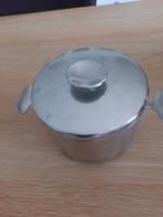 RVS Pannetje met Deksel € 10,00, Kookpan of Snelkookpan, Ophalen of Verzenden, Zo goed als nieuw, Rvs