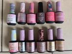 Pinkgellac - 12 Flesjes - Per stuk 3 Euro, Ophalen, Overige kleuren, Zo goed als nieuw, Handen en Nagels
