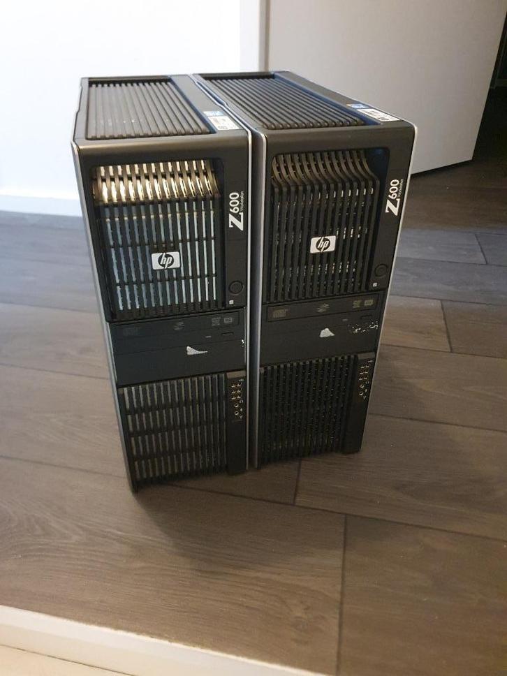 Nog 1x  HP Z600 workstation, Computers en Software, Desktop Pc's, Gebruikt, 2 tot 3 Ghz, HDD, SSD, 4 GB, Met videokaart, Ophalen of Verzenden