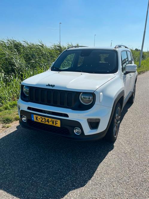 Jeep Renegade 1.3T 4xe 240pk Plug-in Hybrid 4WD Aut 2021 Wit, Auto's, Jeep, Particulier, Renegade, ABS, Achteruitrijcamera, Adaptieve lichten