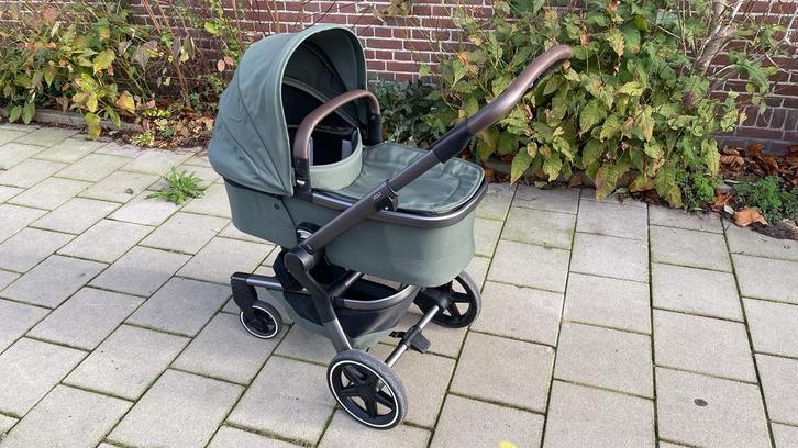 Joolz Hub+ kinderwagenset, compleet, Forest green, Kinderen en Baby's, Kinderwagens en Combinaties, Zo goed als nieuw, Combiwagen