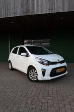 Kia Picanto 1.0 MPi 67pk 4-zits 2019 Wit, Auto's, Voorwielaandrijving, Stof, 4 stoelen, Wit